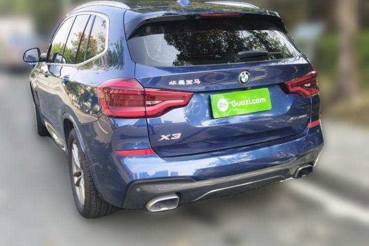 Used BMW X3 2020 xDrive28i M Sport Package Rear Left 45 Deg