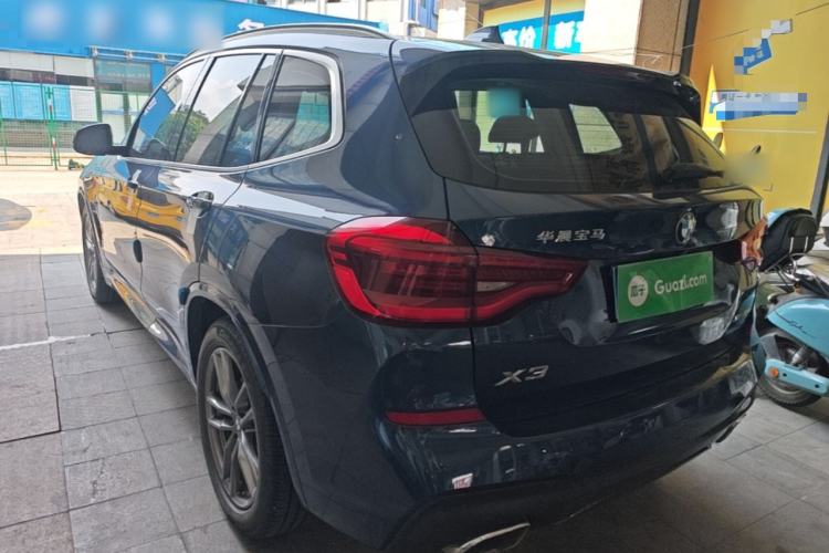 Used BMW X3 2020 xDrive25i M Sport Package Rear Left 45 Deg