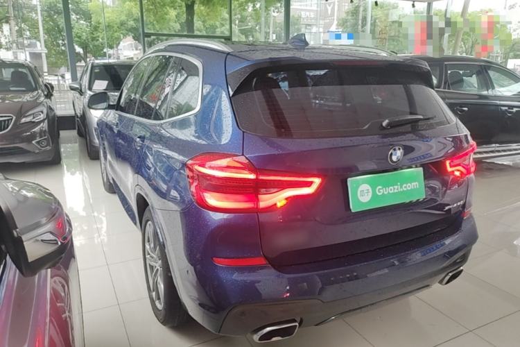 Used BMW X3 2020 xDrive28i M Sport Package Rear Left 45 Deg
