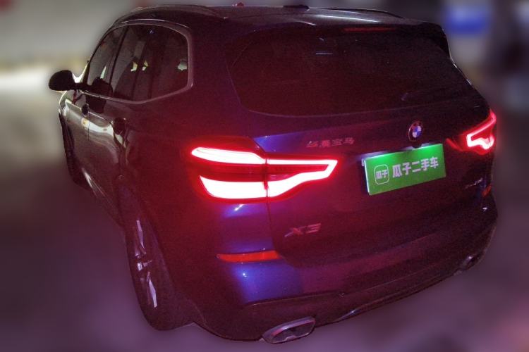 Used BMW X3 2020 xDrive28i M Sport Package Rear Left 45 Deg