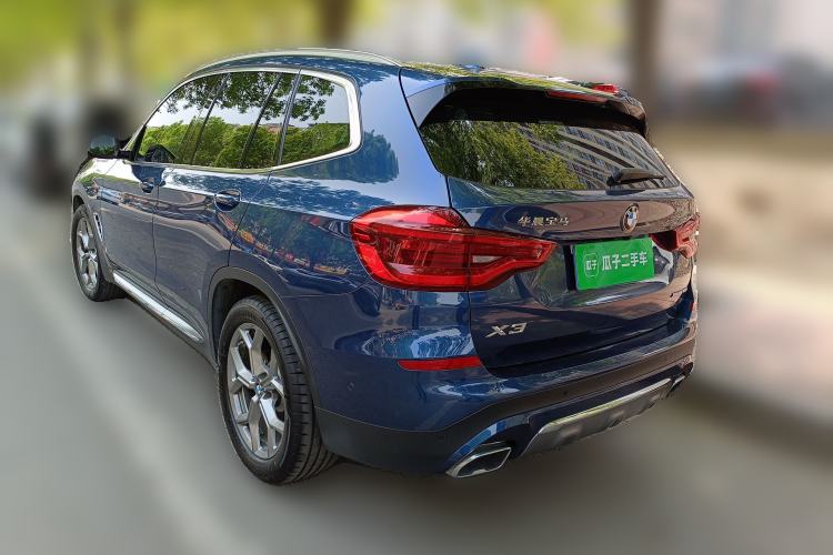 Used BMW X3 2020 xDrive28i Luxury Package Rear Left 45 Deg
