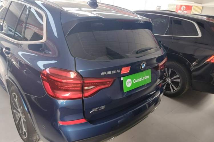 Used BMW X3 2020 xDrive30i Luxury Model with M Sport Package Rear