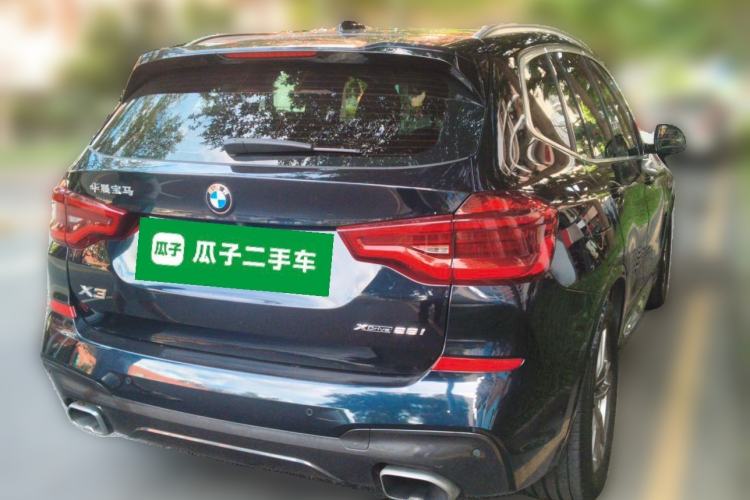 Used BMW X3 2020 xDrive28i M Sport Package Rear Right 45 Deg