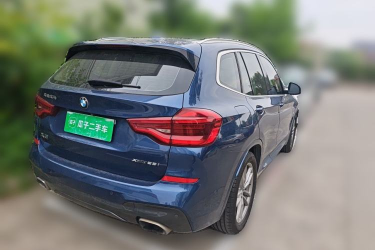 Used BMW X3 2020 xDrive28i M Sport Package Rear Right 45 Deg
