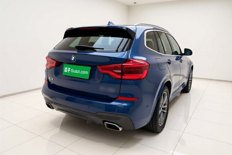 Used BMW X3 2020 xDrive25i M Sport Package Rear Right 45 Deg