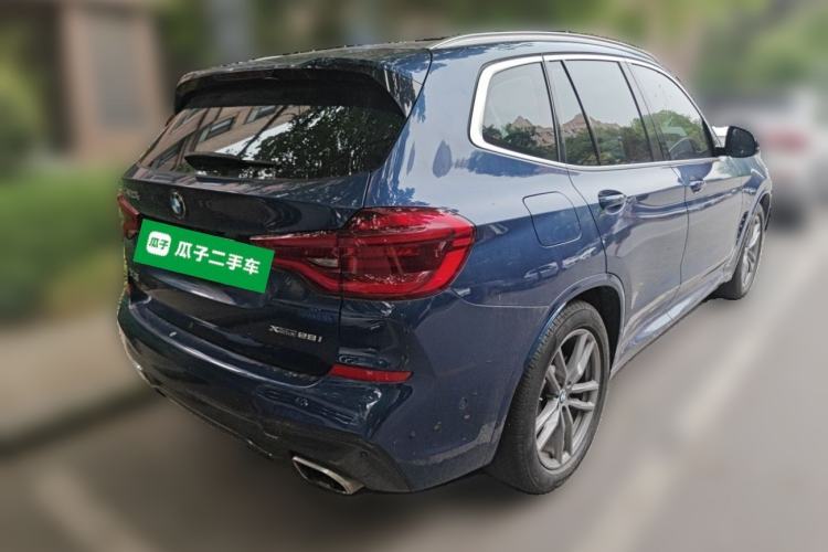 Used BMW X3 2020 xDrive28i M Sport Package Rear Right 45 Deg