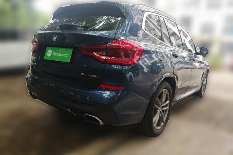 Used BMW X3 2020 xDrive25i M Sport Package Rear Right 45 Deg