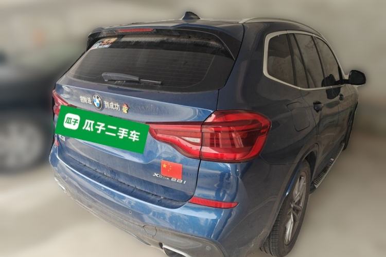 Used BMW X3 2020 xDrive28i M Sport Package Rear Right 45 Deg