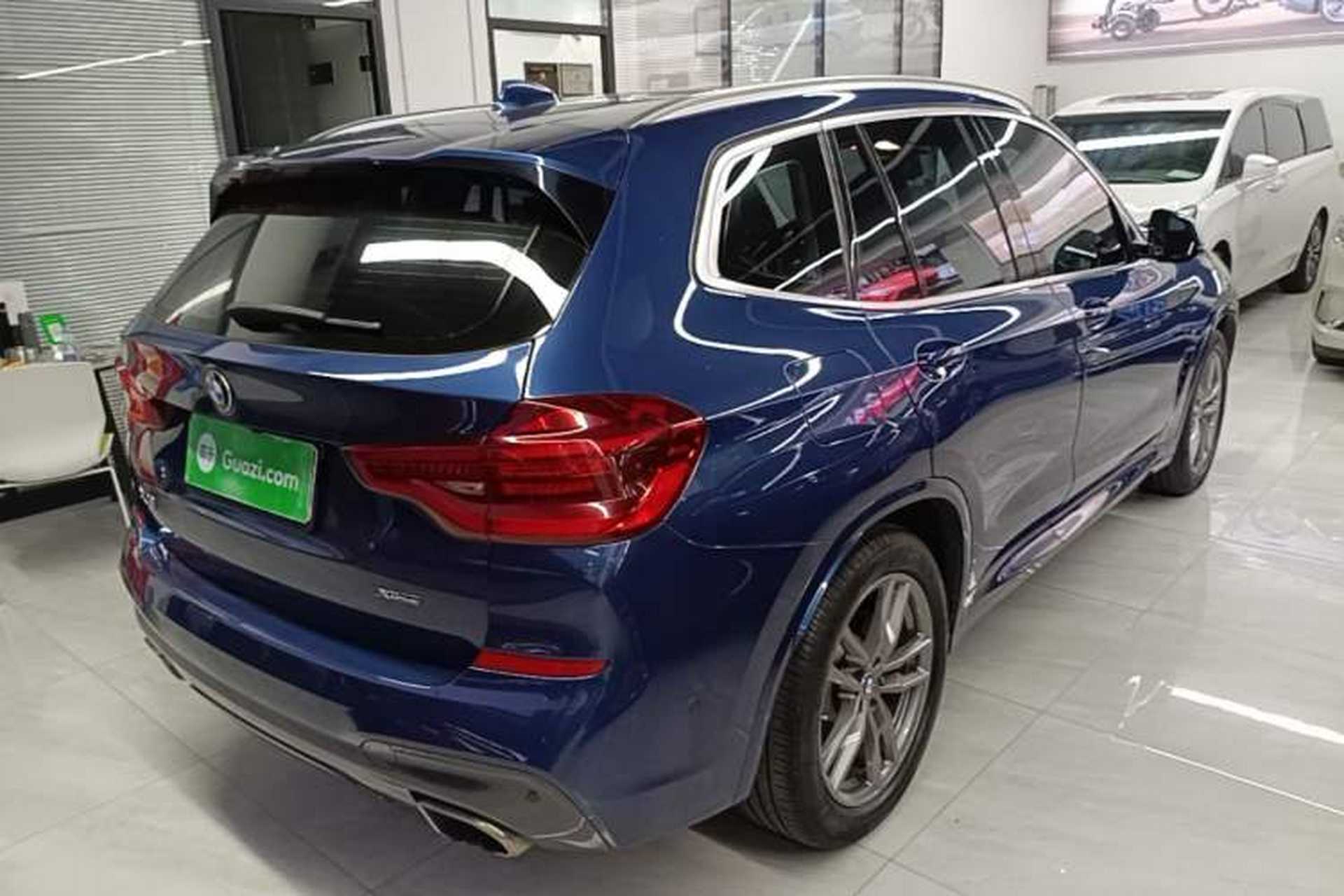 Used BMW X3 2020 xDrive25i M Sport Package Rear Right 45 Deg