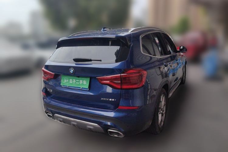 Used BMW X3 2020 xDrive28i Luxury Package Rear Right 45 Deg