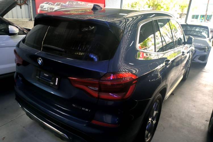 Used BMW X3 2020 xDrive28i Luxury Package Rear Right 45 Deg