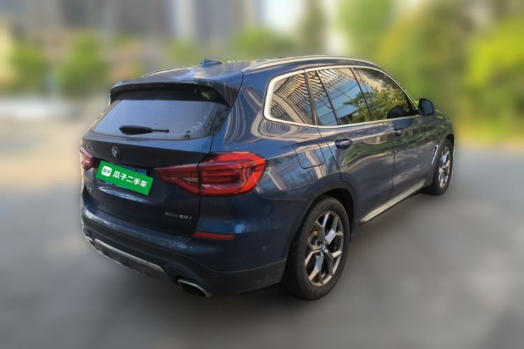 Used BMW X3 2020 xDrive28i Luxury Package Rear Right 45 Deg