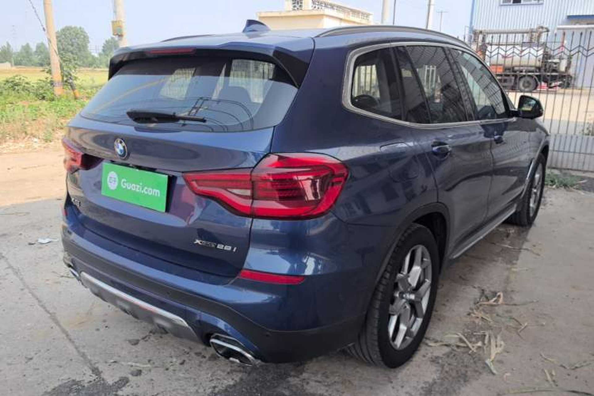 Used BMW X3 2020 xDrive28i Luxury Package Rear Right 45 Deg