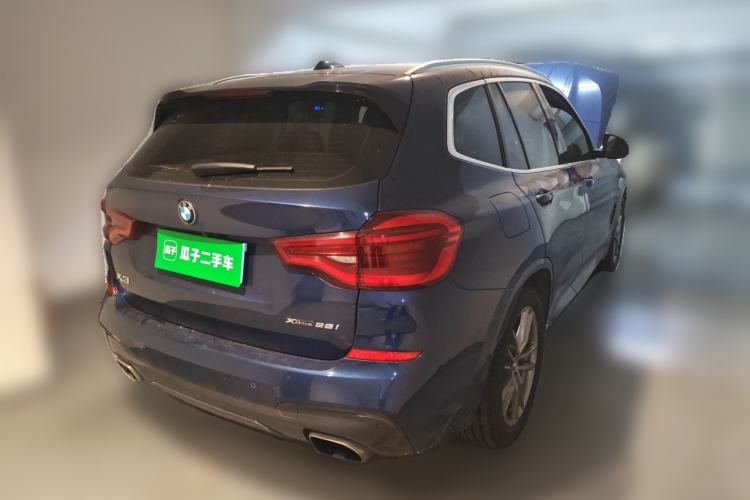 Used BMW X3 2020 xDrive28i M Sport Package Rear Right 45 Deg