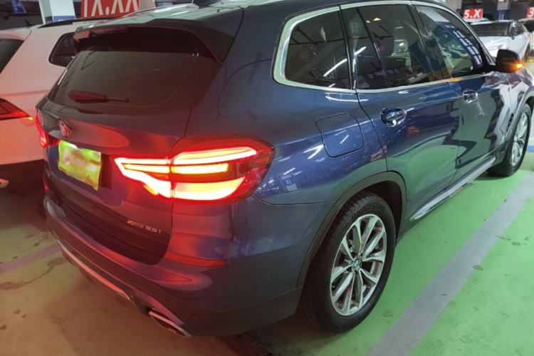 Used BMW X3 2020 xDrive25i Luxury Package Rear Right 45 Deg