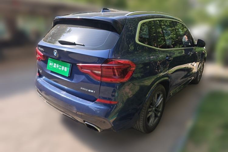 Used BMW X3 2020 xDrive28i M Sport Package Rear Right 45 Deg