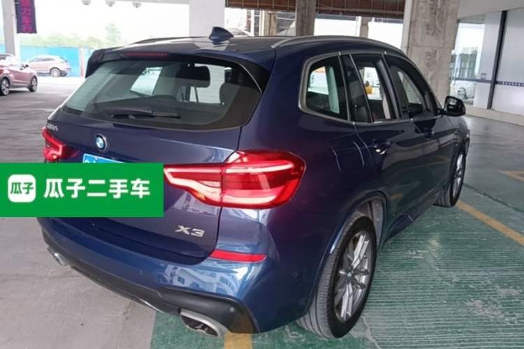Used BMW X3 2020 xDrive28i M Sport Package Rear Right 45 Deg