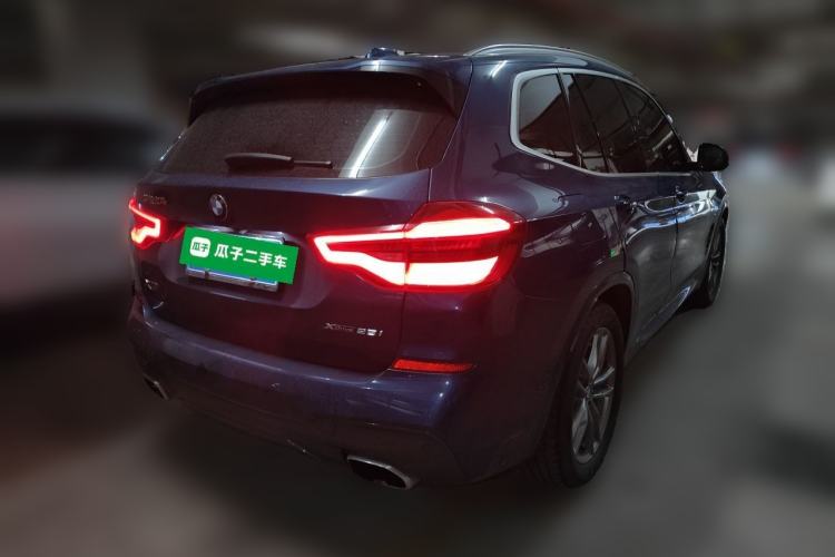Used BMW X3 2020 xDrive25i M Sport Package Rear Right 45 Deg