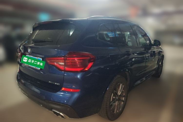 Used BMW X3 2020 xDrive28i M Sport Package Rear Right 45 Deg