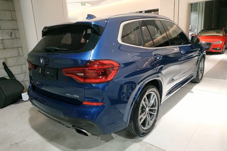 Used BMW X3 2020 xDrive28i M Sport Package Rear Right 45 Deg
