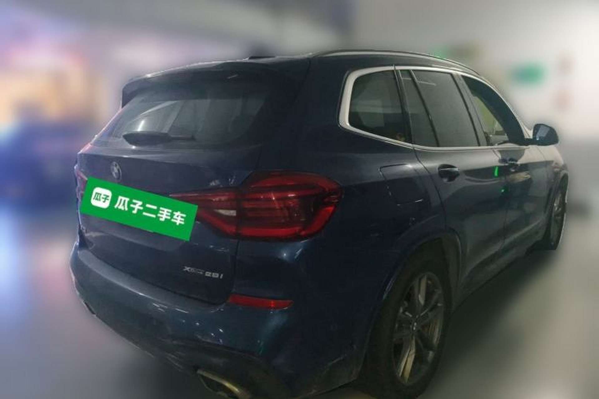 Used BMW X3 2020 xDrive28i M Sport Package Rear Right 45 Deg