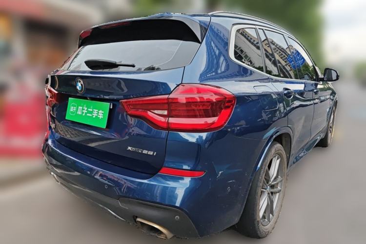 Used BMW X3 2020 xDrive28i M Sport Package Rear Right 45 Deg