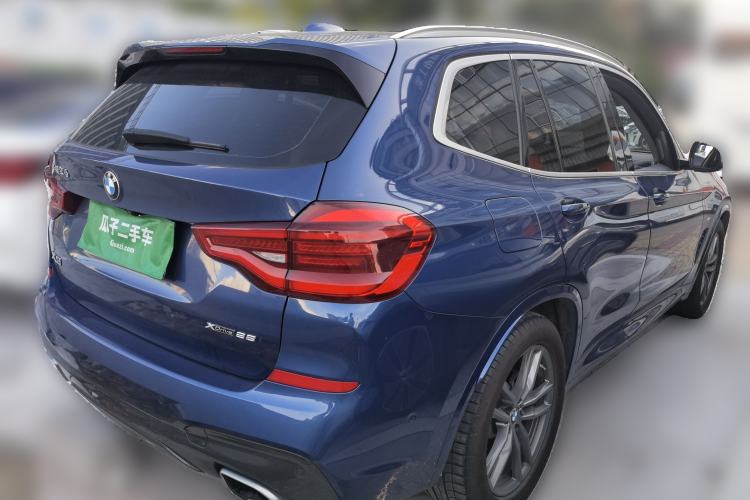 Used BMW X3 2020 xDrive28i M Sport Package Rear Right 45 Deg