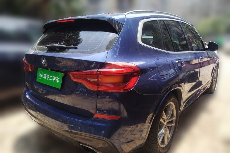 Used BMW X3 2020 xDrive28i M Sport Package Rear Right 45 Deg