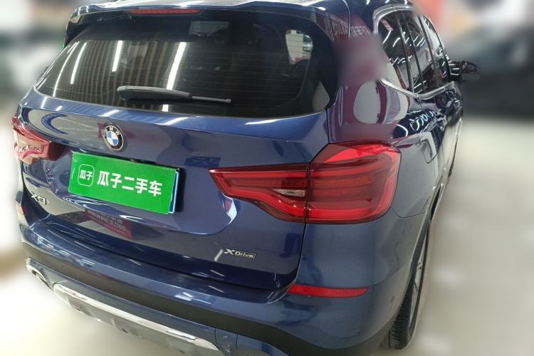 Used BMW X3 2020 xDrive25i Luxury Package Rear Right 45 Deg
