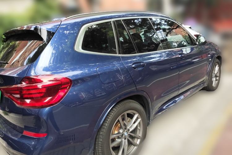 Used BMW X3 2020 xDrive28i M Sport Package Rear Right 45 Deg