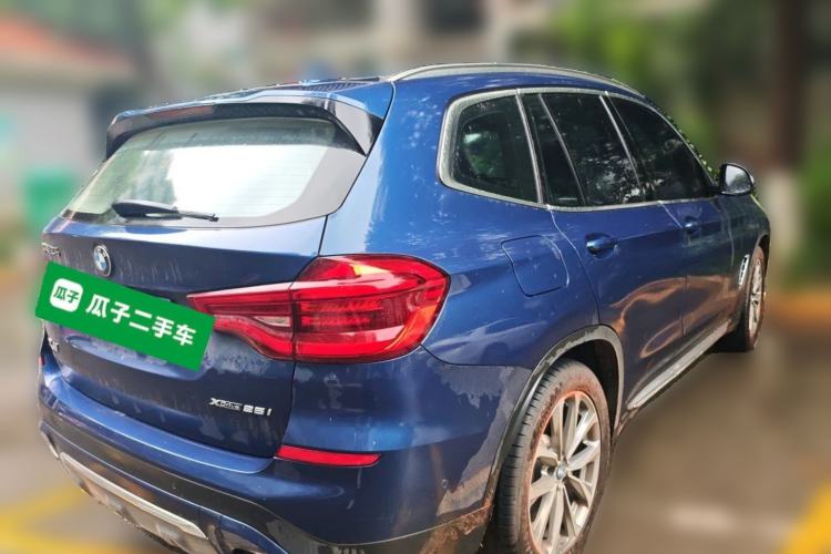 Used BMW X3 2020 xDrive25i Luxury Package Rear Right 45 Deg