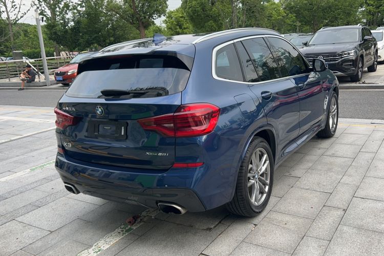 Used BMW X3 2020 xDrive28i M Sport Package Rear Right 45 Deg