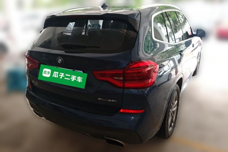 Used BMW X3 2020 xDrive28i M Sport Package Rear Right 45 Deg