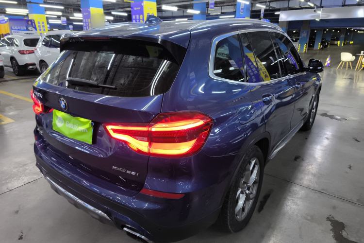 Used BMW X3 2020 xDrive28i Luxury Package Rear Right 45 Deg