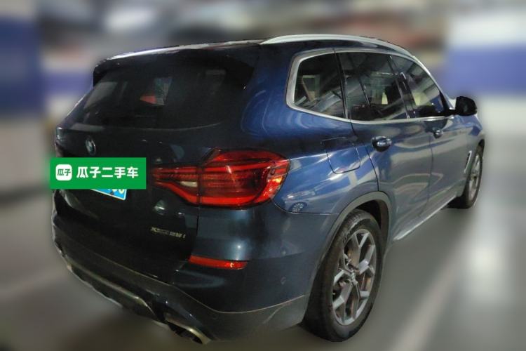 Used BMW X3 2020 xDrive28i Luxury Package Rear Right 45 Deg