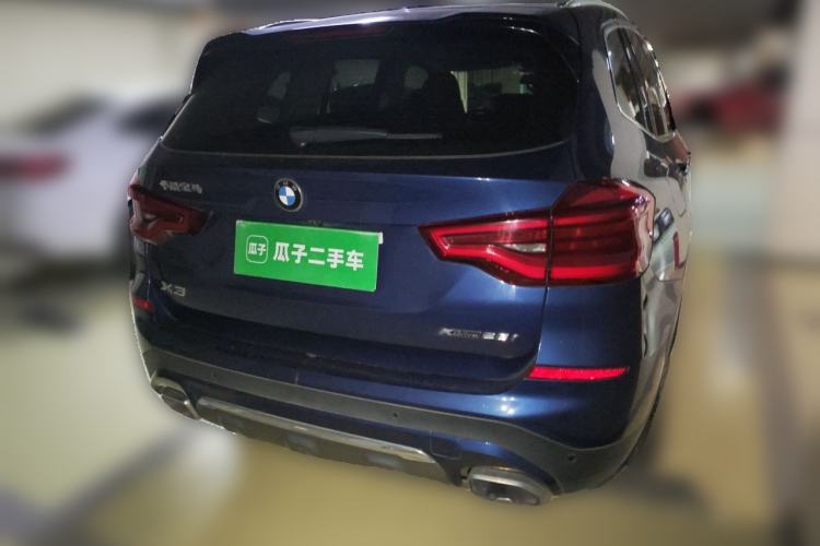 Used BMW X3 2020 xDrive28i Luxury Package Rear Right 45 Deg