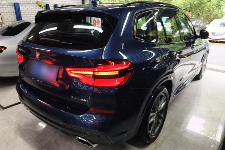 Used BMW X3 2020 xDrive28i M Sport Package Rear Right 45 Deg