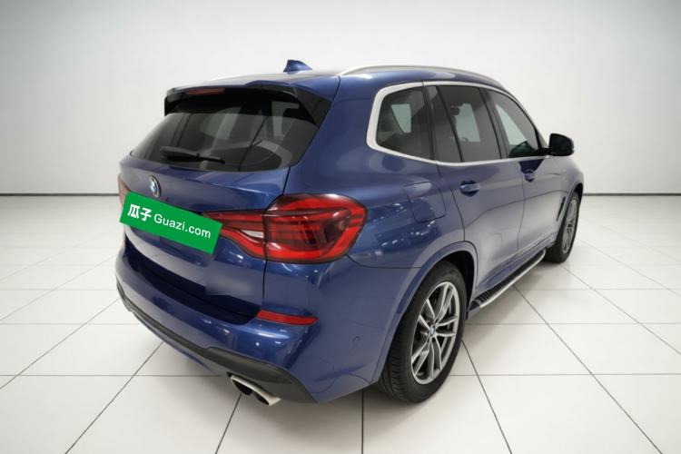 Used BMW X3 2020 xDrive25i M Sport Package Rear Right 45 Deg