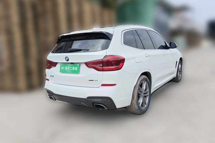 Used BMW X3 2020 xDrive28i M Sport Package Rear Right 45 Deg