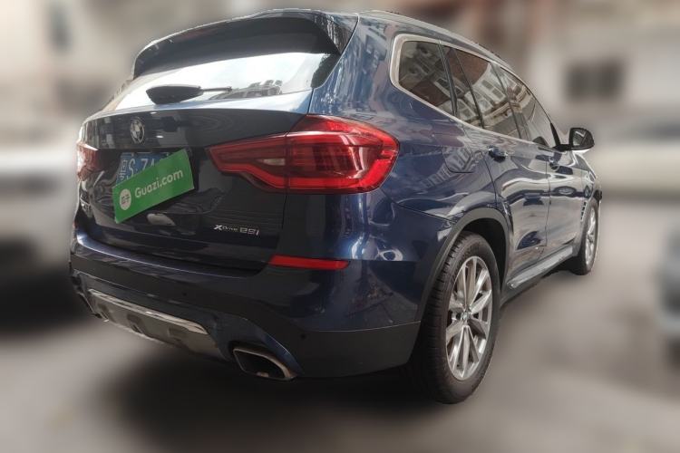Used BMW X3 2020 xDrive25i Luxury Package Rear Right 45 Deg
