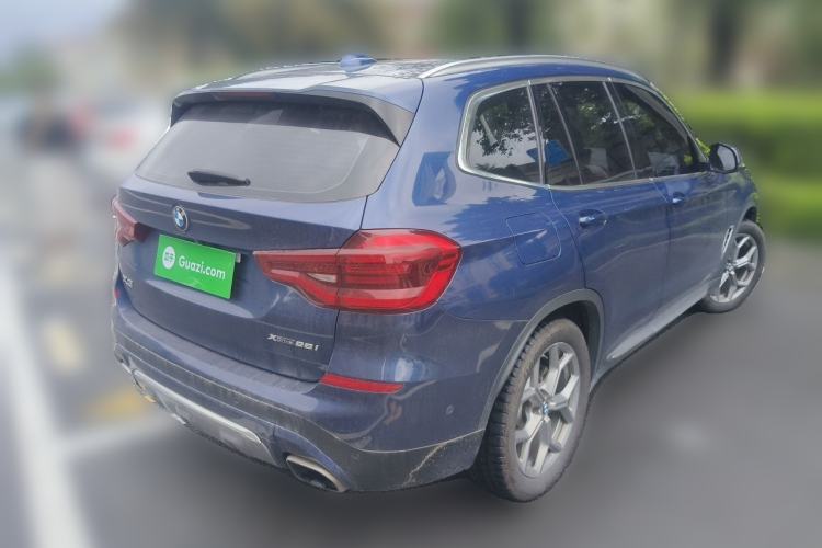 Used BMW X3 2020 xDrive28i Luxury Package Rear Right 45 Deg