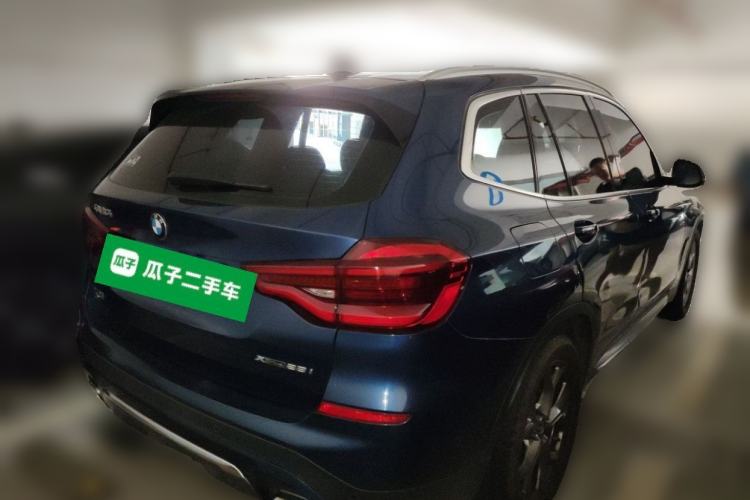 Used BMW X3 2020 xDrive28i Luxury Package Rear Right 45 Deg