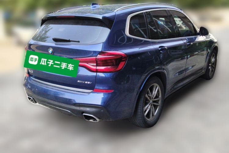 Used BMW X3 2020 xDrive25i M Sport Package Rear Right 45 Deg