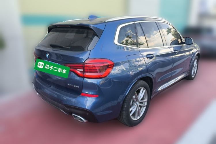 Used BMW X3 2020 xDrive25i M Sport Package Rear Right 45 Deg