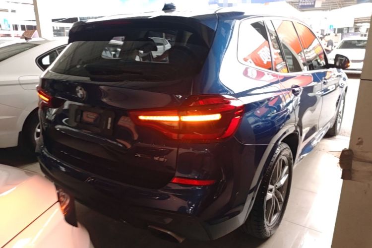 Used BMW X3 2020 xDrive28i M Sport Package Rear Right 45 Deg