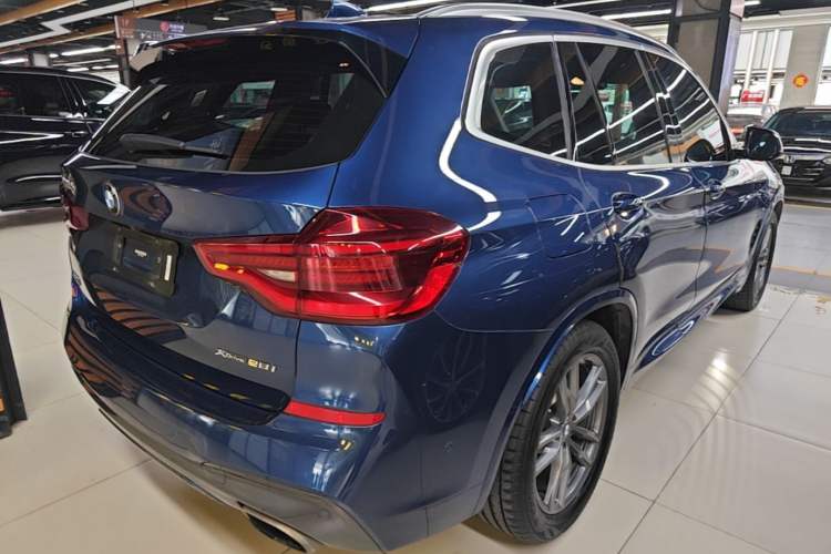 Used BMW X3 2020 xDrive28i M Sport Package Rear Right 45 Deg