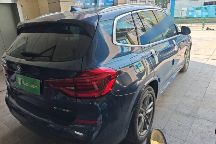 Used BMW X3 2020 xDrive25i M Sport Package Rear Right 45 Deg