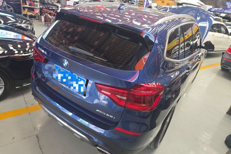 Used BMW X3 2020 xDrive28i Luxury Package Rear Right 45 Deg