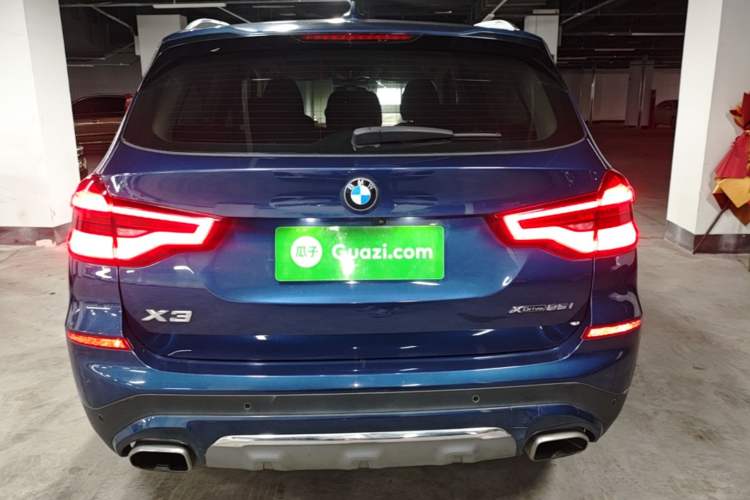 Used BMW X3 2020 xDrive25i Luxury Package Rear