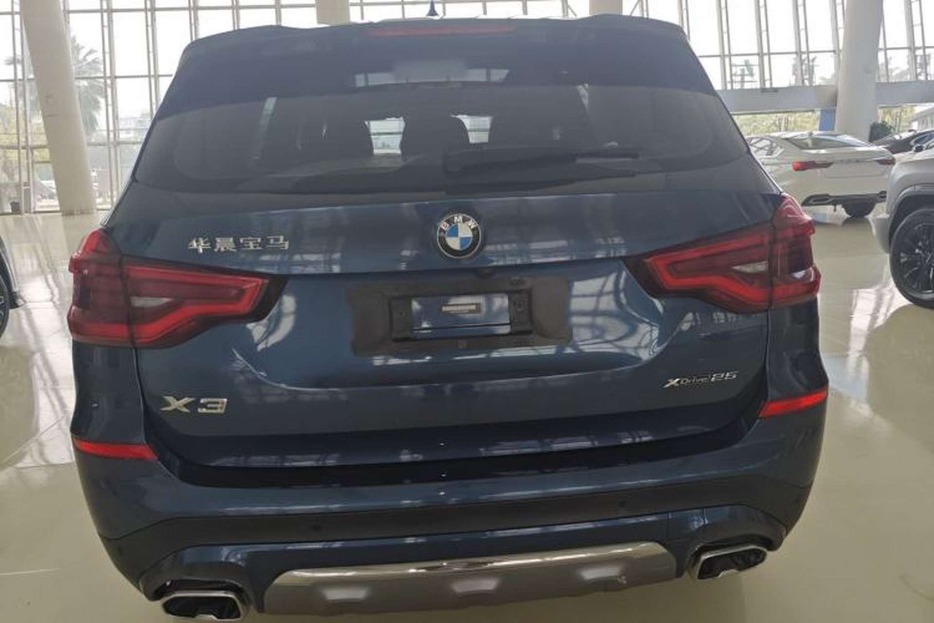 Used BMW X3 2020 xDrive25i Luxury Package Rear